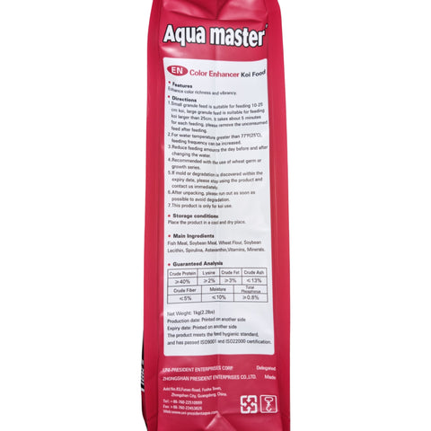 Aqua master Color Enhancer Koi Food 1kg