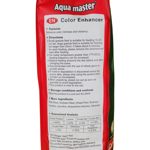 Aqua master Color Enhancer Koi Food 5kg